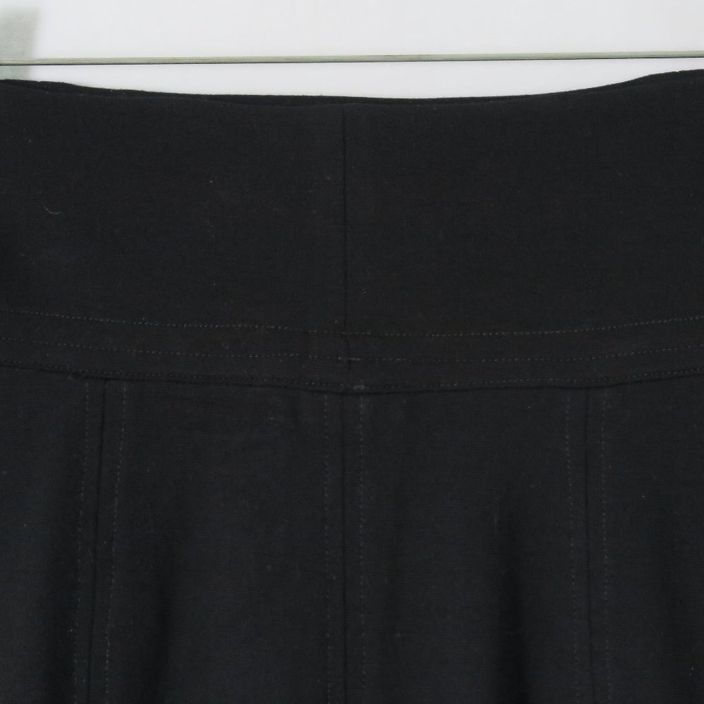 YOANA BARASCHI Black Straight Pencil Viscose Blend Skirt Size 4 Made in USA - Picture 4 of 8
